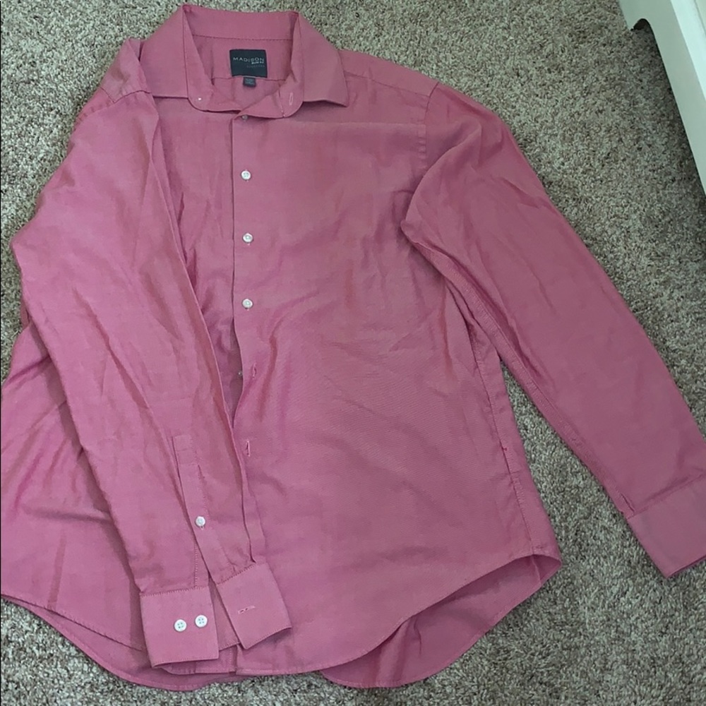 Madison Slim Fit long sleeve button down